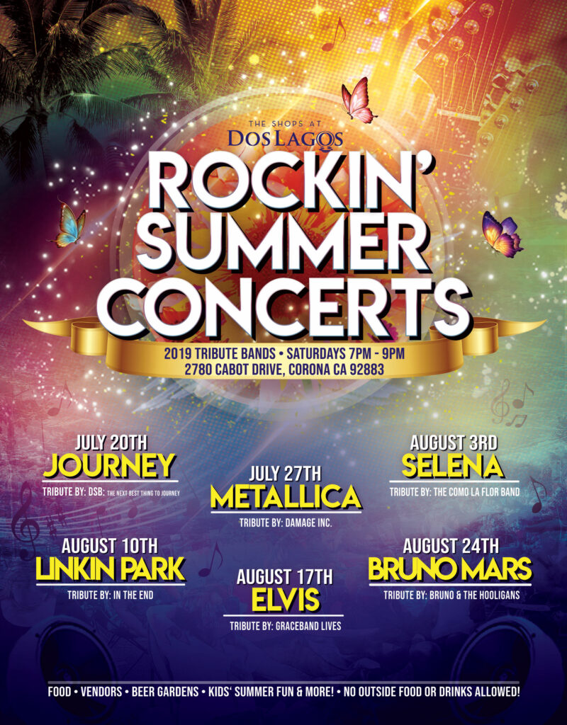 Rockin’ Summer Concert Series The Shops at Dos Lagos