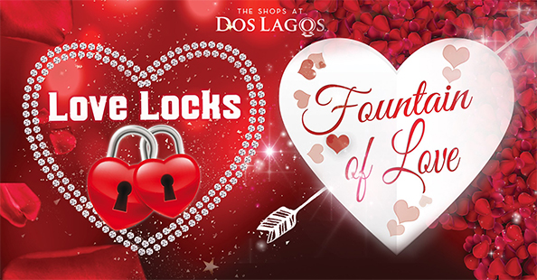 Fountain of Love and Love Lock!