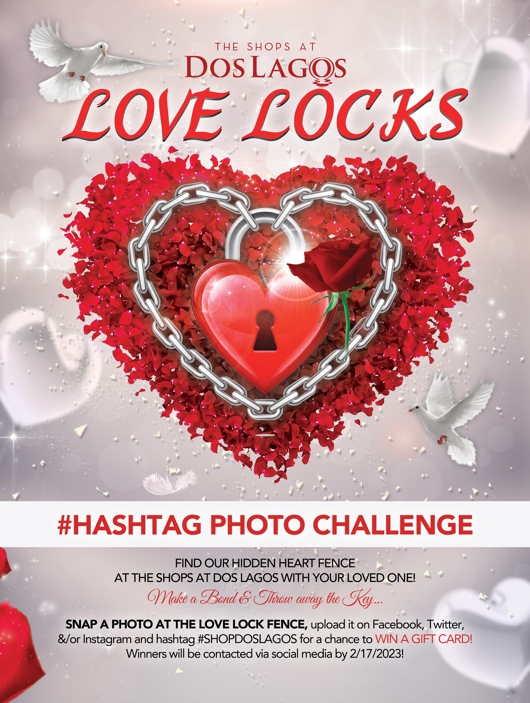 Love Locks & Fountain of Love! – The Shops at Dos Lagos