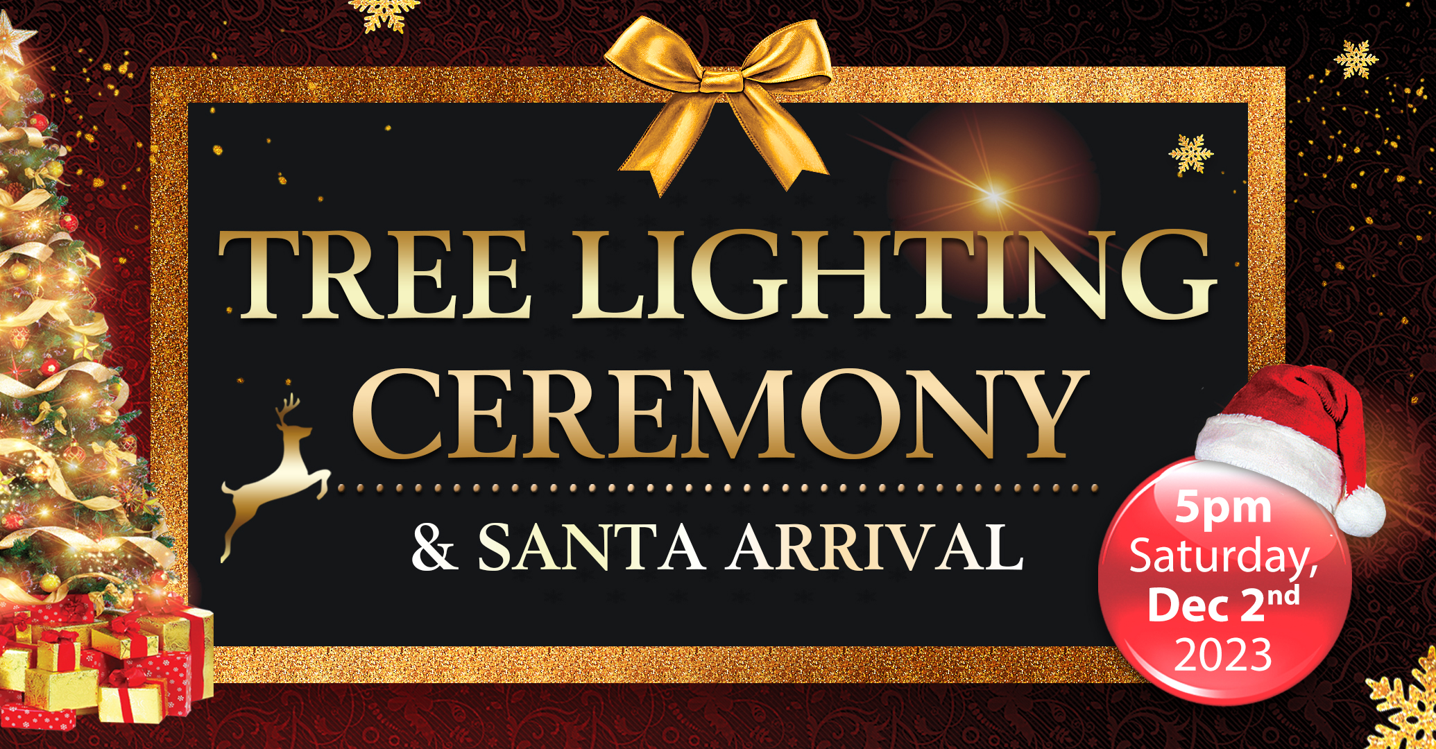 Tree Lighting Ceremony & Santa Arrival 2023